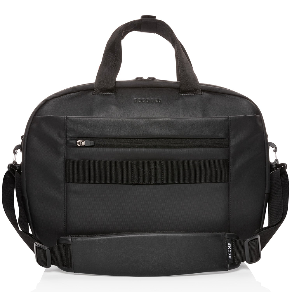 Decoded Leather Briefcase - MacBook Pro 15" - Black