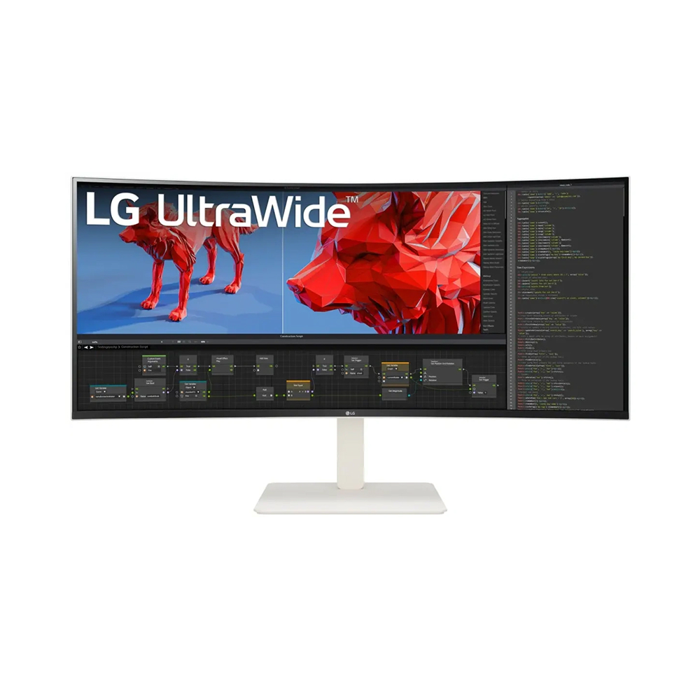LG WQHD+ Curved UltraWide Monitor - RJ45 - 38"