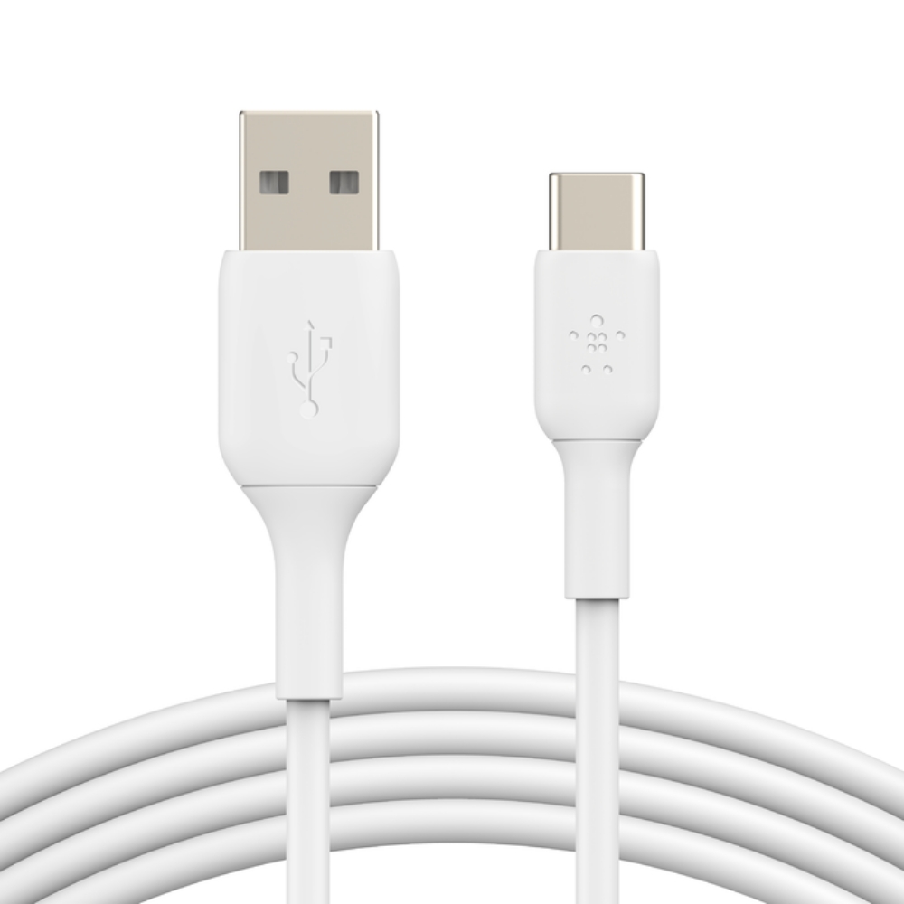 Belkin BoostCharge USB-A to USB-C Cable - 2m - White