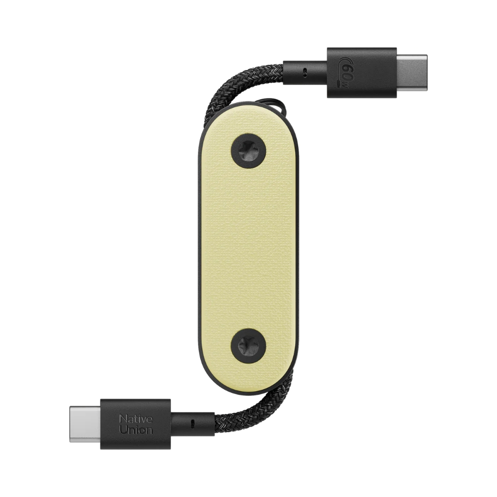 Native Union Pocket Cable - USB-C - Lemon