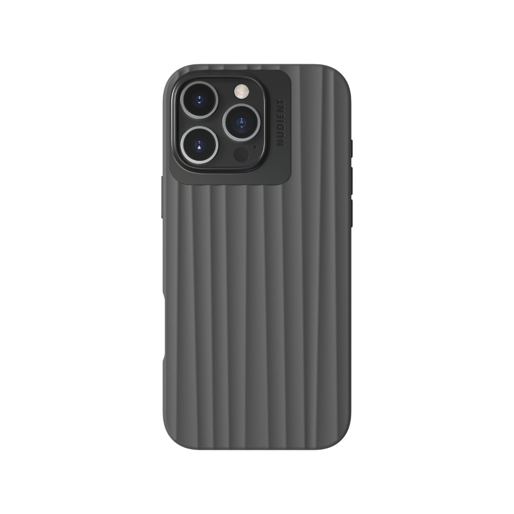 Nudient Bold MagSafe Case - iPhone 16 Pro Max - Storm Black