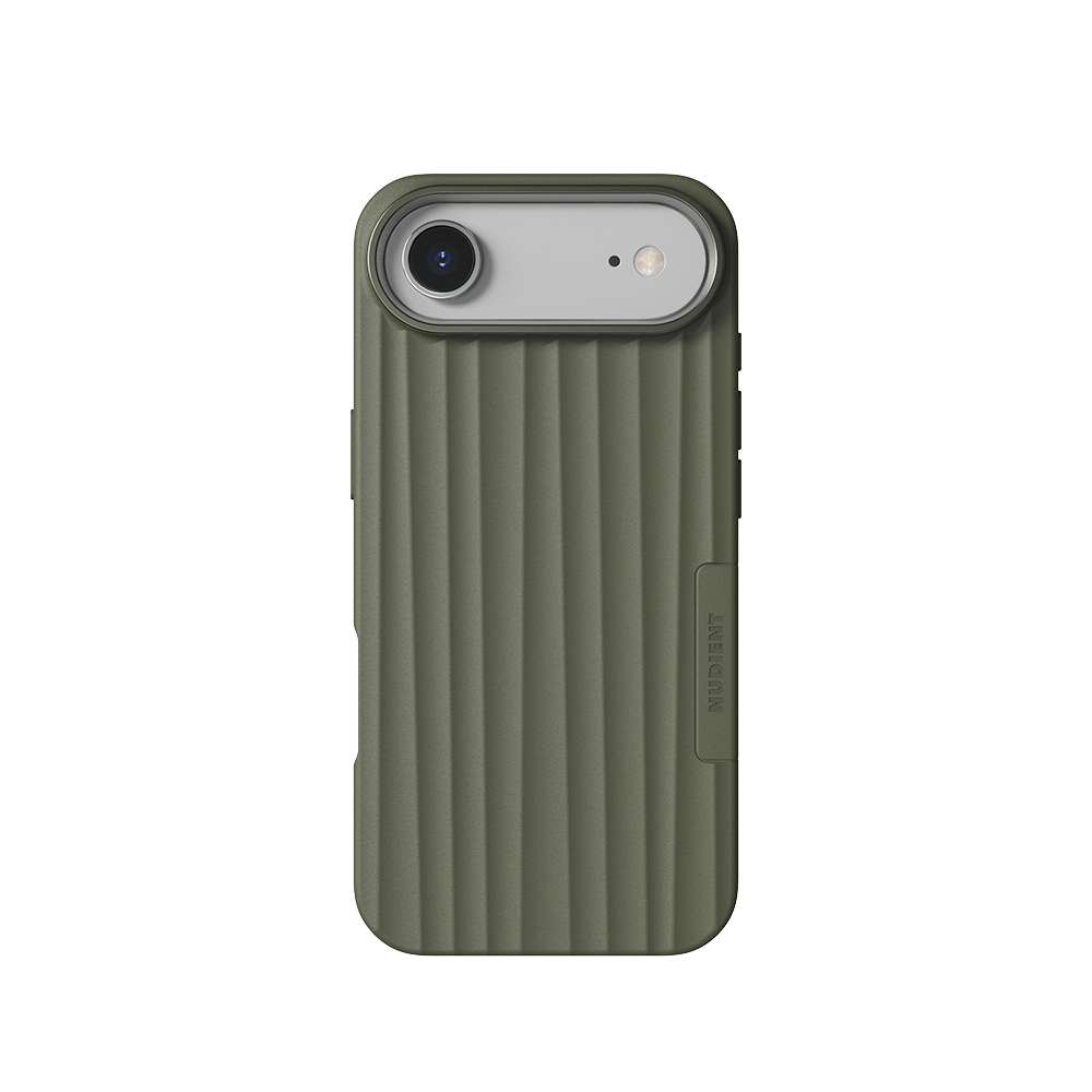 Nudient Bold MagSafe Case - iPhone Air - Olive Green
