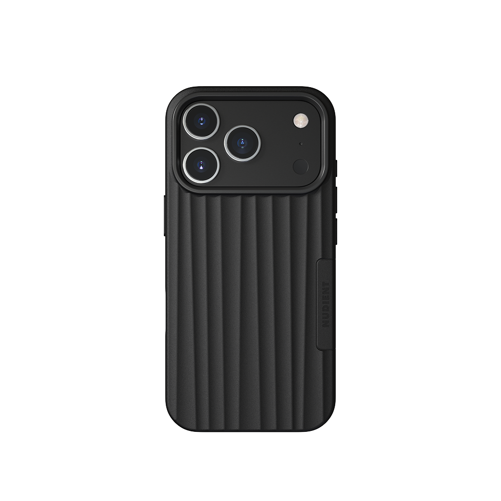 Nudient Bold MagSafe Case - iPhone 17 Pro - Charcoal Black