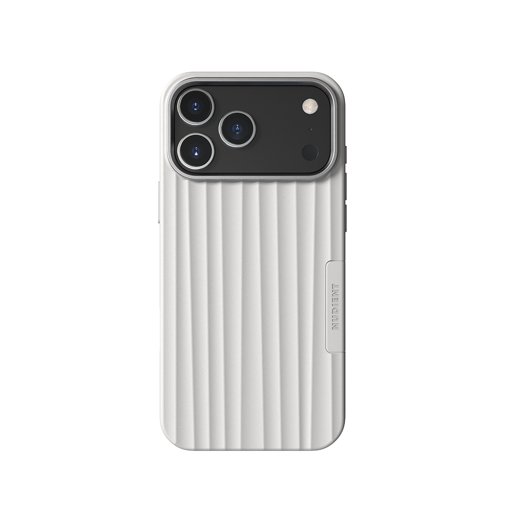 Nudient Bold MagSafe Case - iPhone 17 Pro Max - Chalk White
