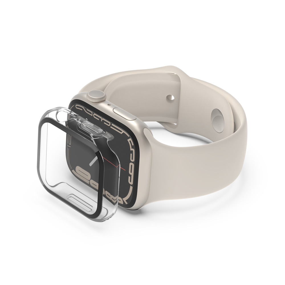 Belkin TemperedCurve Anti-Microbial - Apple Watch Series 4-9 / SE (2020 - 2023) - 40/41mm - Clear