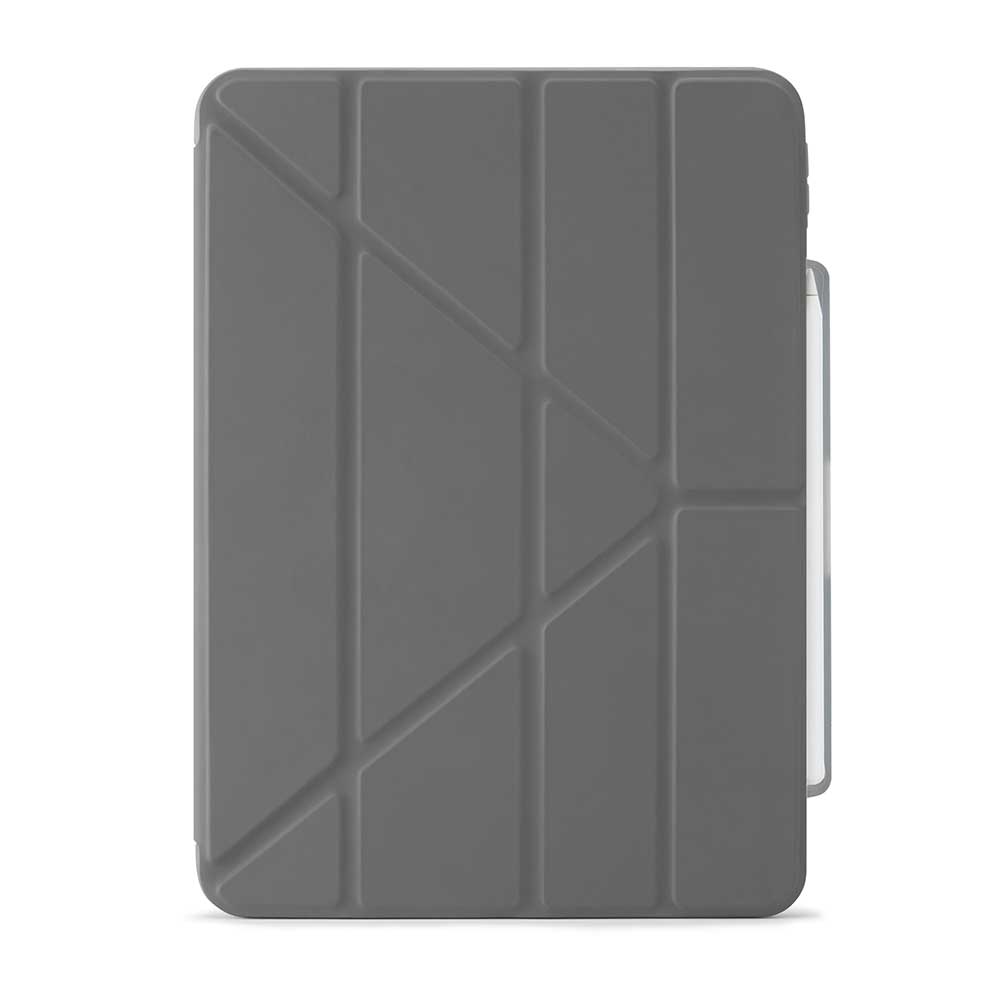 Pipetto Origami Pencil Case - iPad Air 13" (2024-2026) - Grey