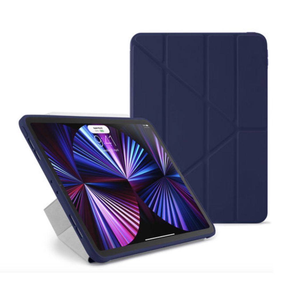 Pipetto Origami No1 Original TPU Case for iPad Pro 11" (2nd & 3rd generation) - Dark Blue