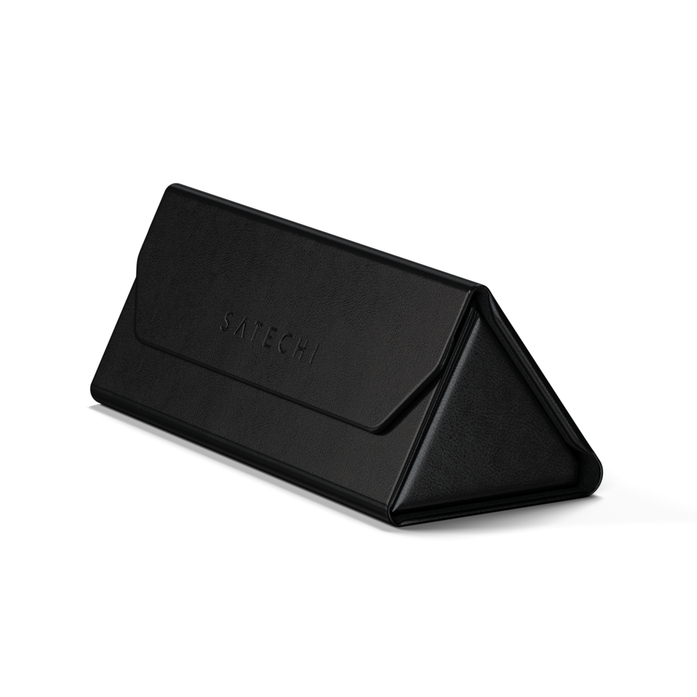 Satechi Vegan Leather FindAll Glasses Case - Black