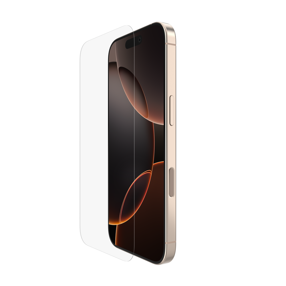 Belkin ScreenForce Pro DIY - TemperedGlass Anti-Microbial - iPhone 16 Pro/17
