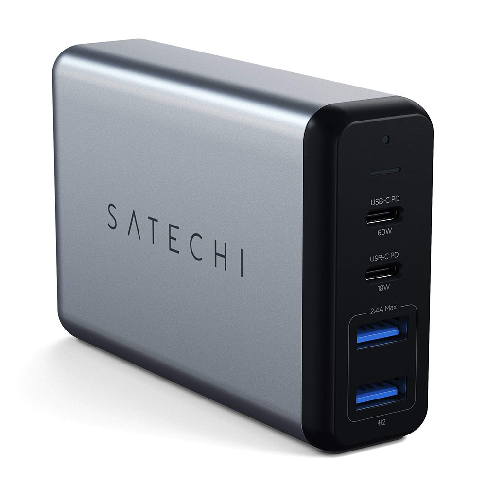 Satechi Dual Type-C PD Travel Charger - 75W