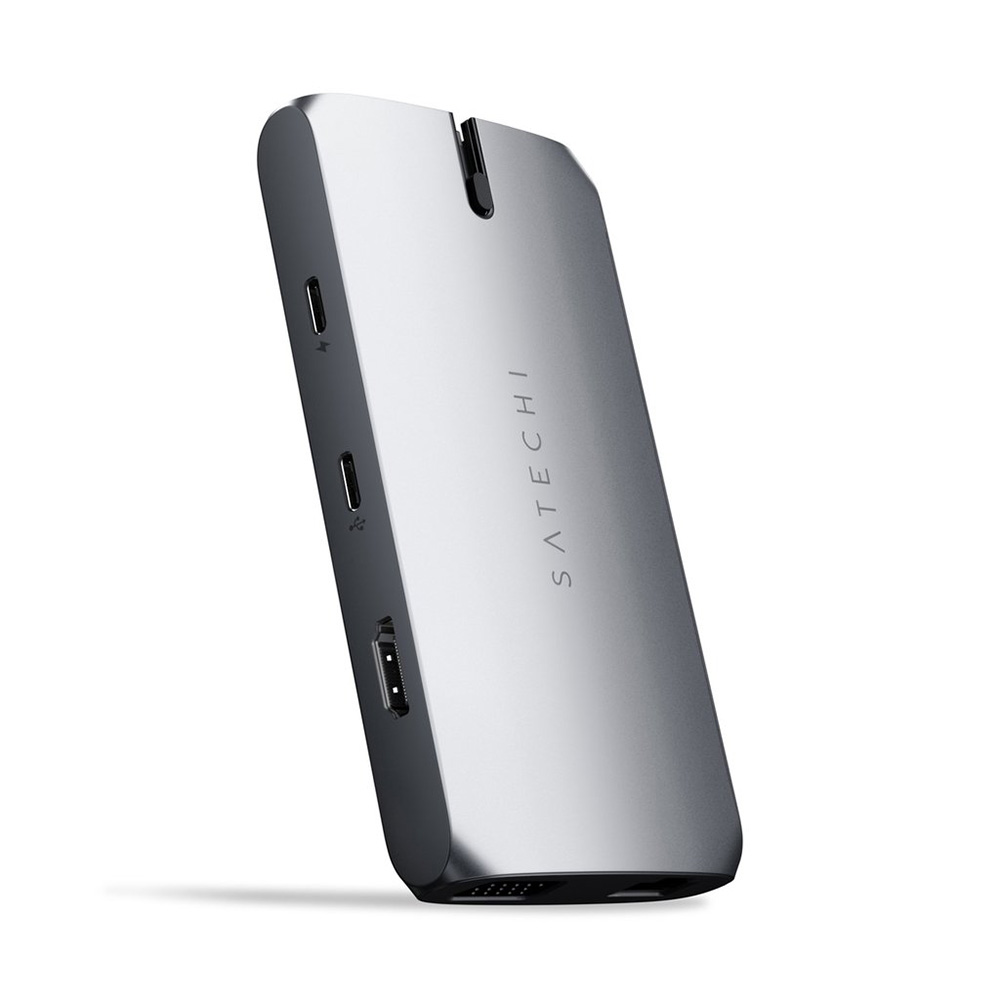 Satechi USB-C On-the-Go Multiport Adapter - Space Gray