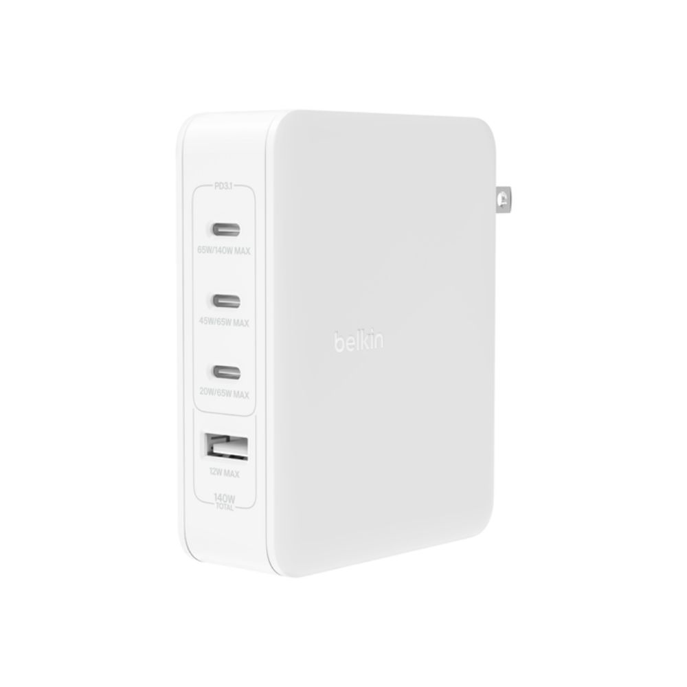 Belkin 140W BoostCharge Pro 4-port GaN Wandlader