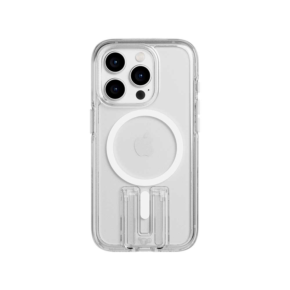 Tech21 Evo Crystal Kick MagSafe hoesje - iPhone 15 Pro - wit