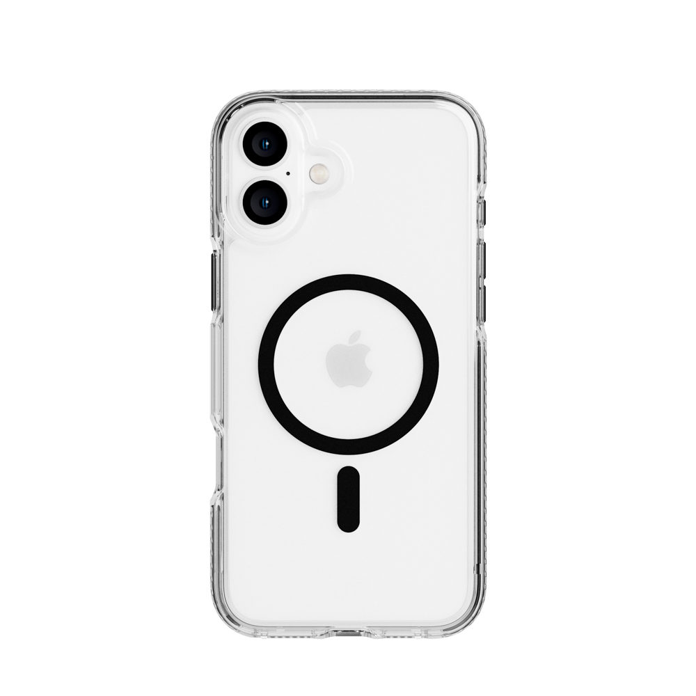 Tech21 Evo Crystal w/MagSafe - iPhone 16 plus - Black