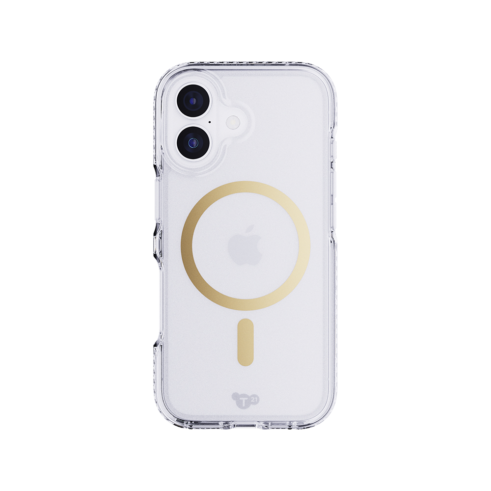 Tech21 EvoCrystal MagSafe - iPhone 17 - Metallic Gold