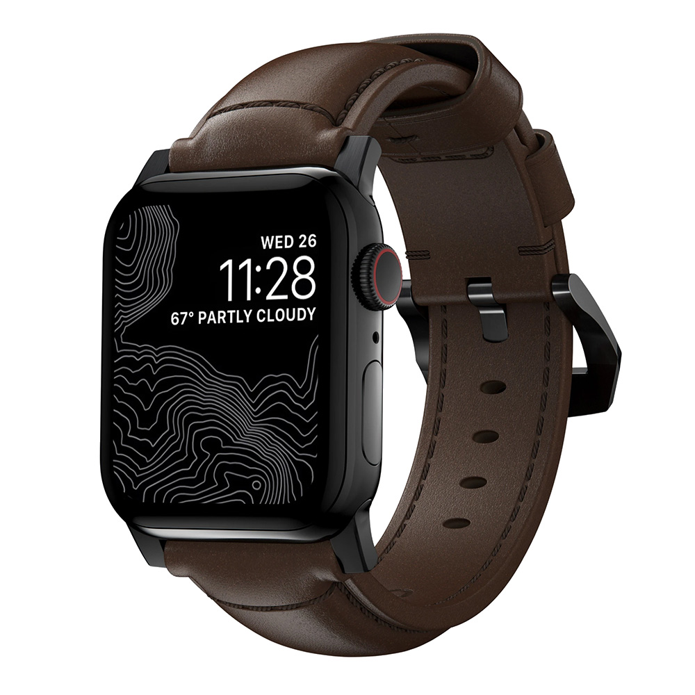 Nomad Classic Watch Strap - 42/44 mm - Brown/Black