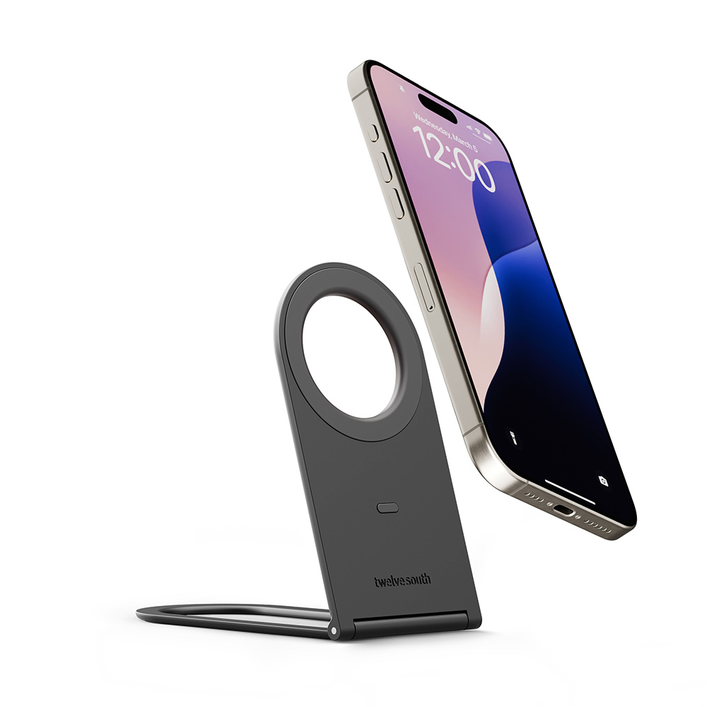 TwelveSouth Curve Nano iPhone Stand - Slate