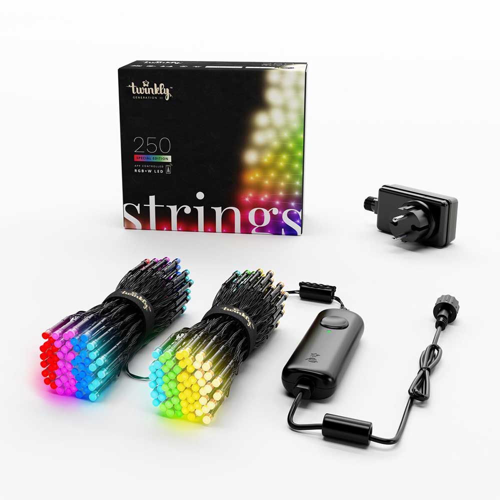 Twinkly Strings RGB+W - 250 LED's - Green - 20m
